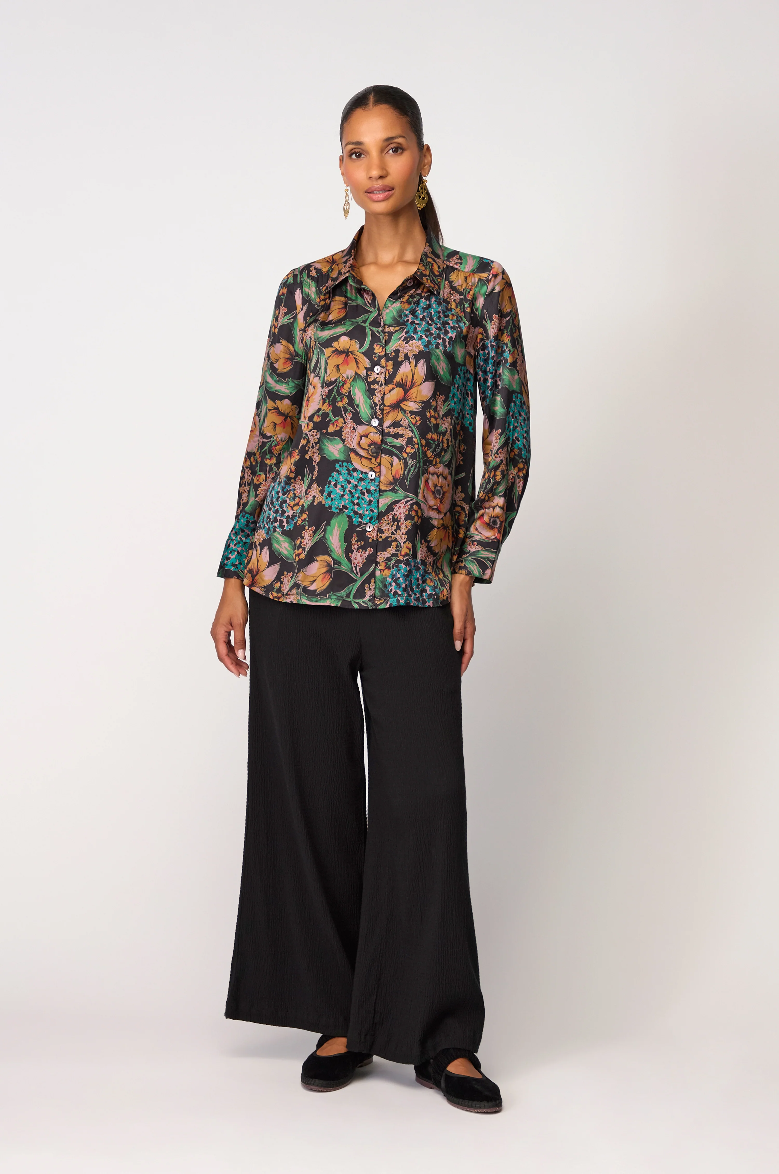 Autumn Hydrangeas Shirt - Image 4