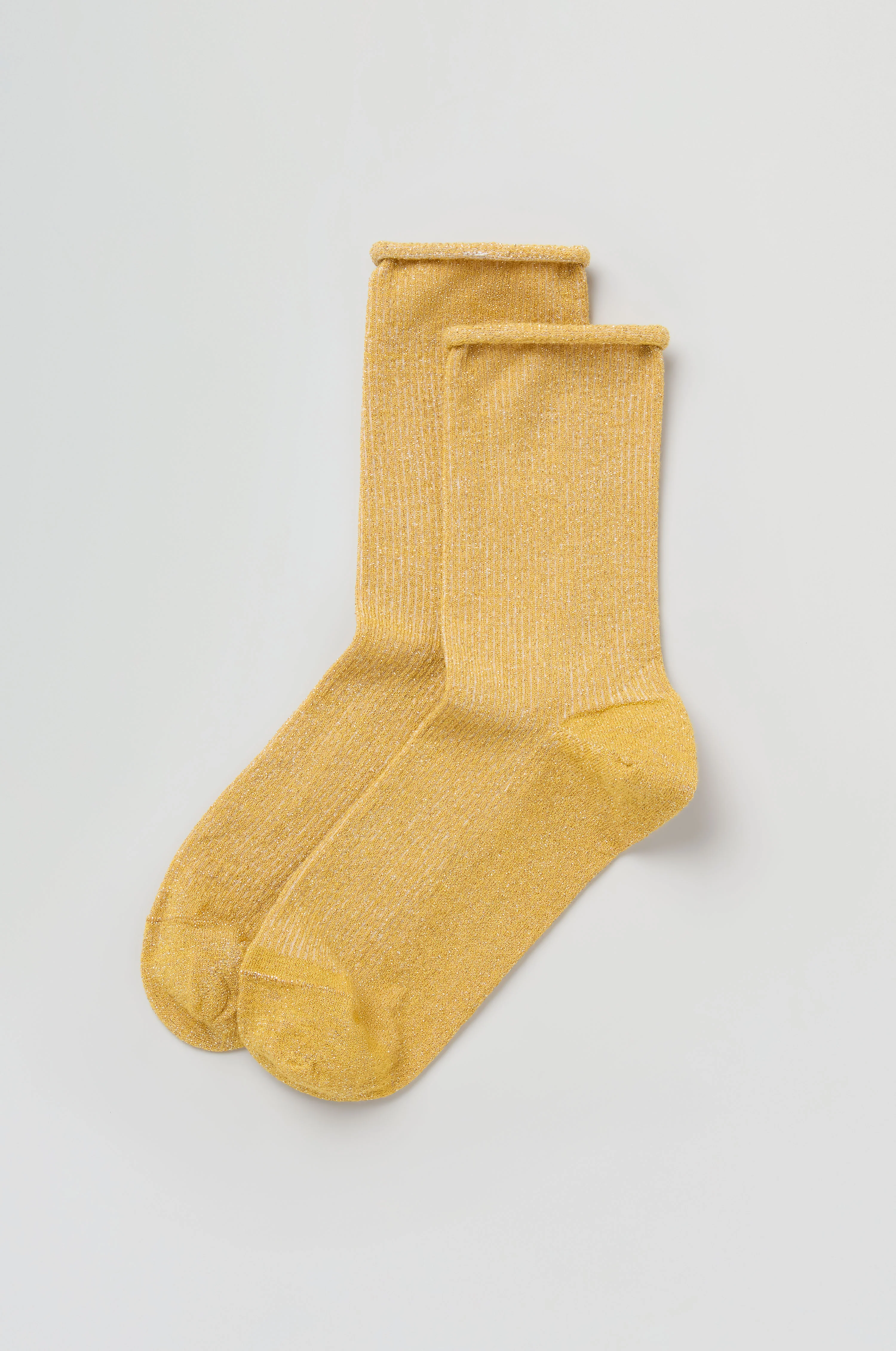 Bamboo Sparkle Dijon Socks - Image 4