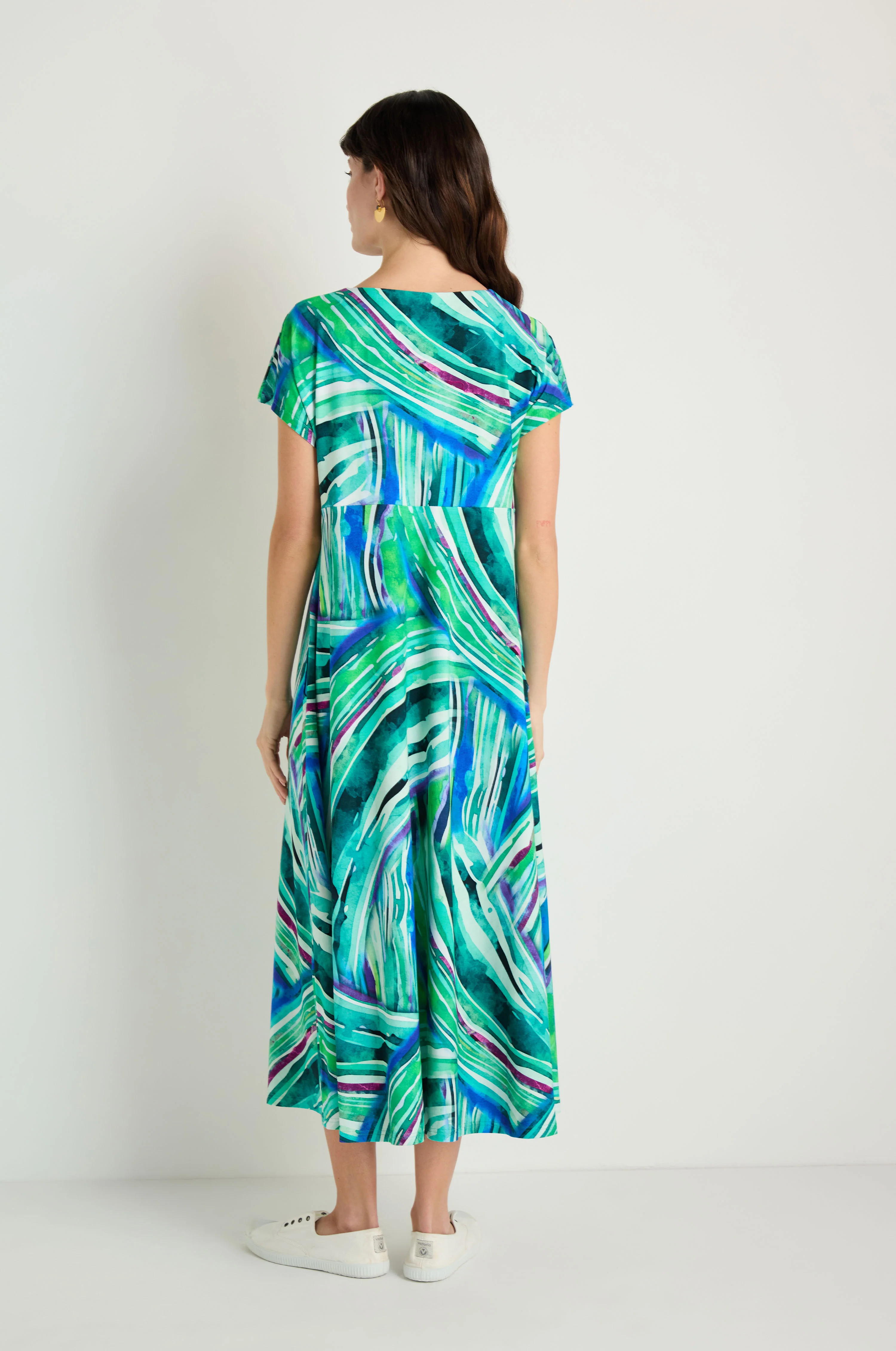 Blurred Lines Swing Dress - Image 4