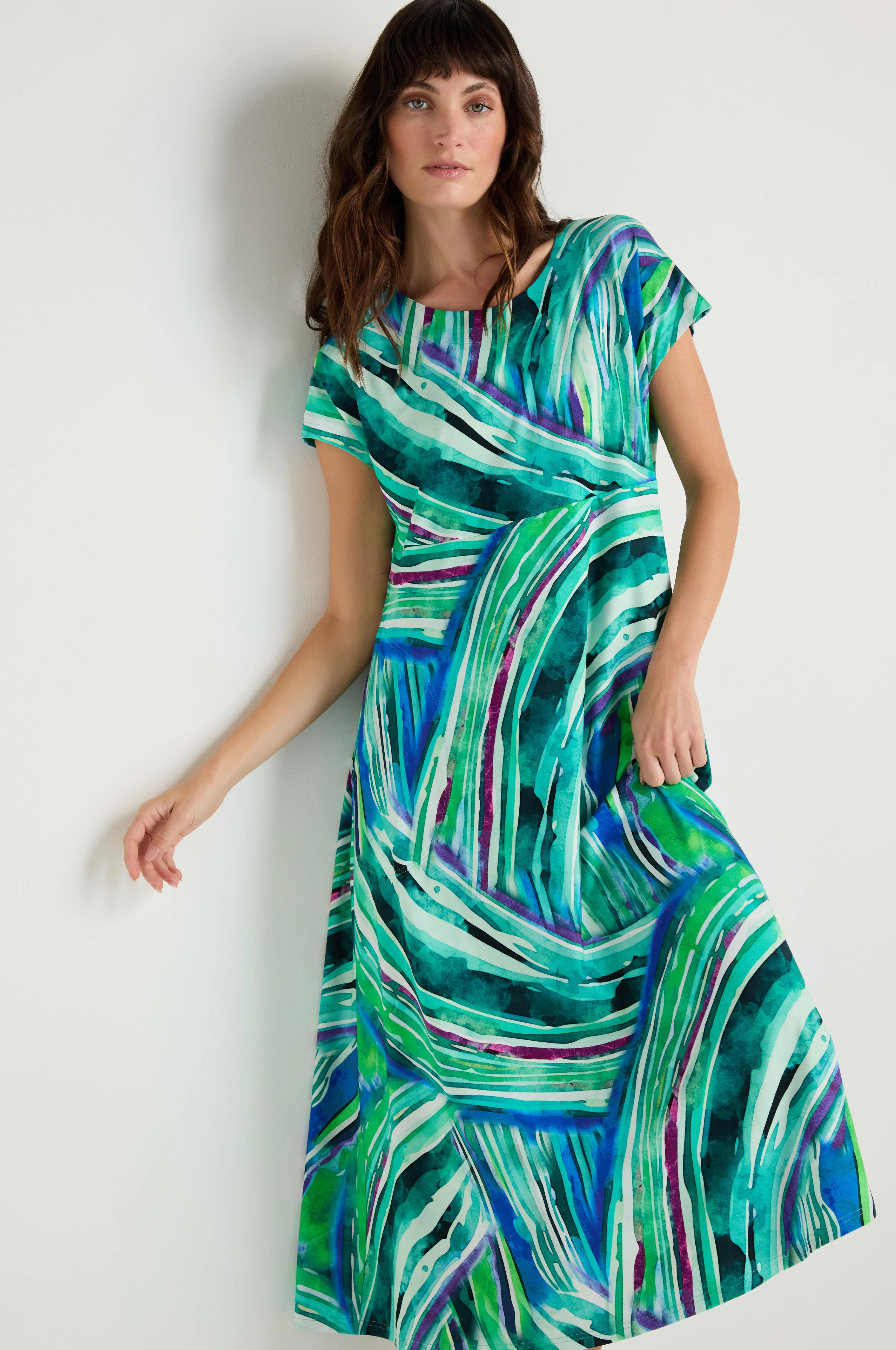 Blurred Lines Swing Dress - Image 5