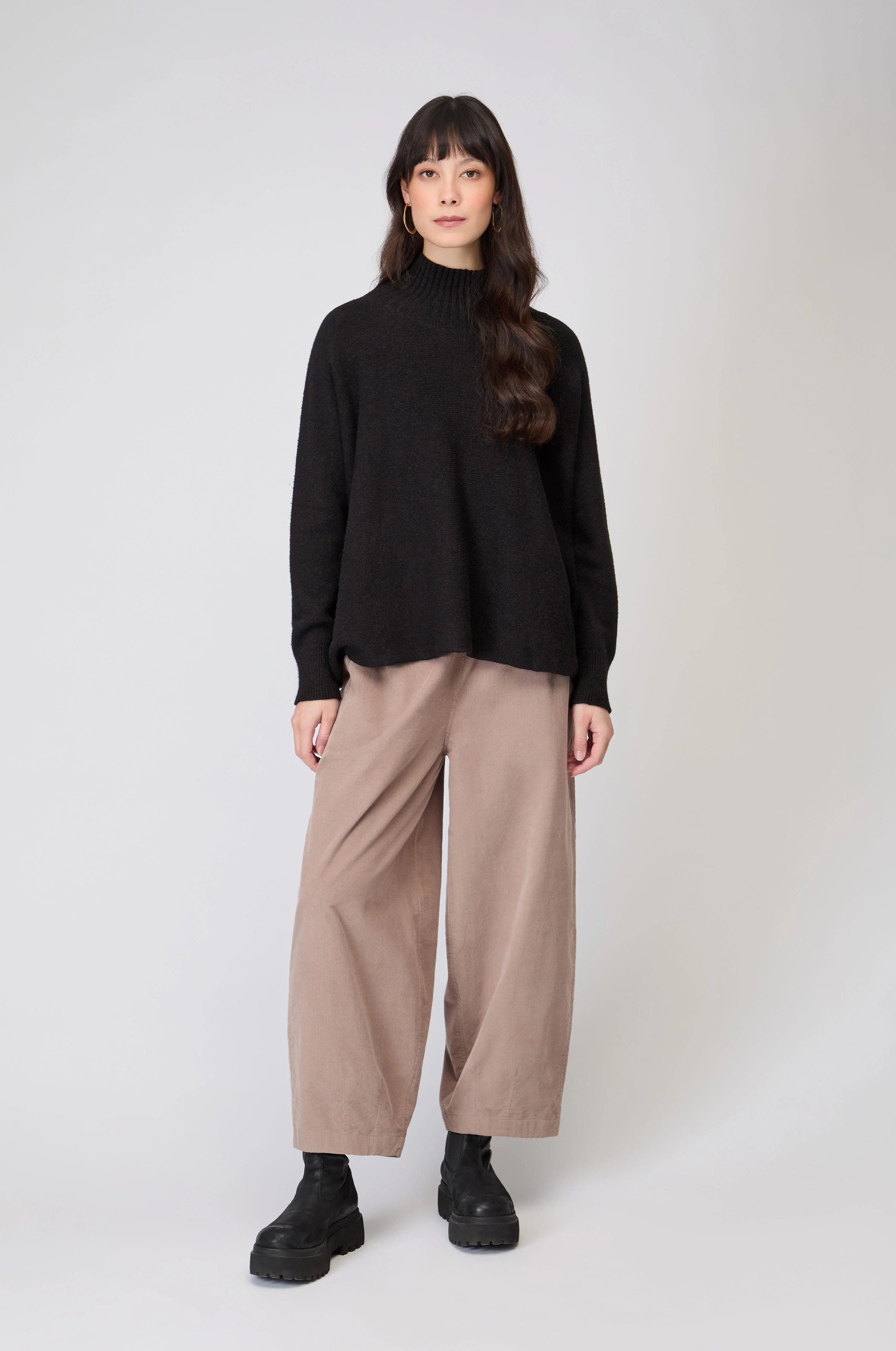 Boxy High Neck Knit - Image 7