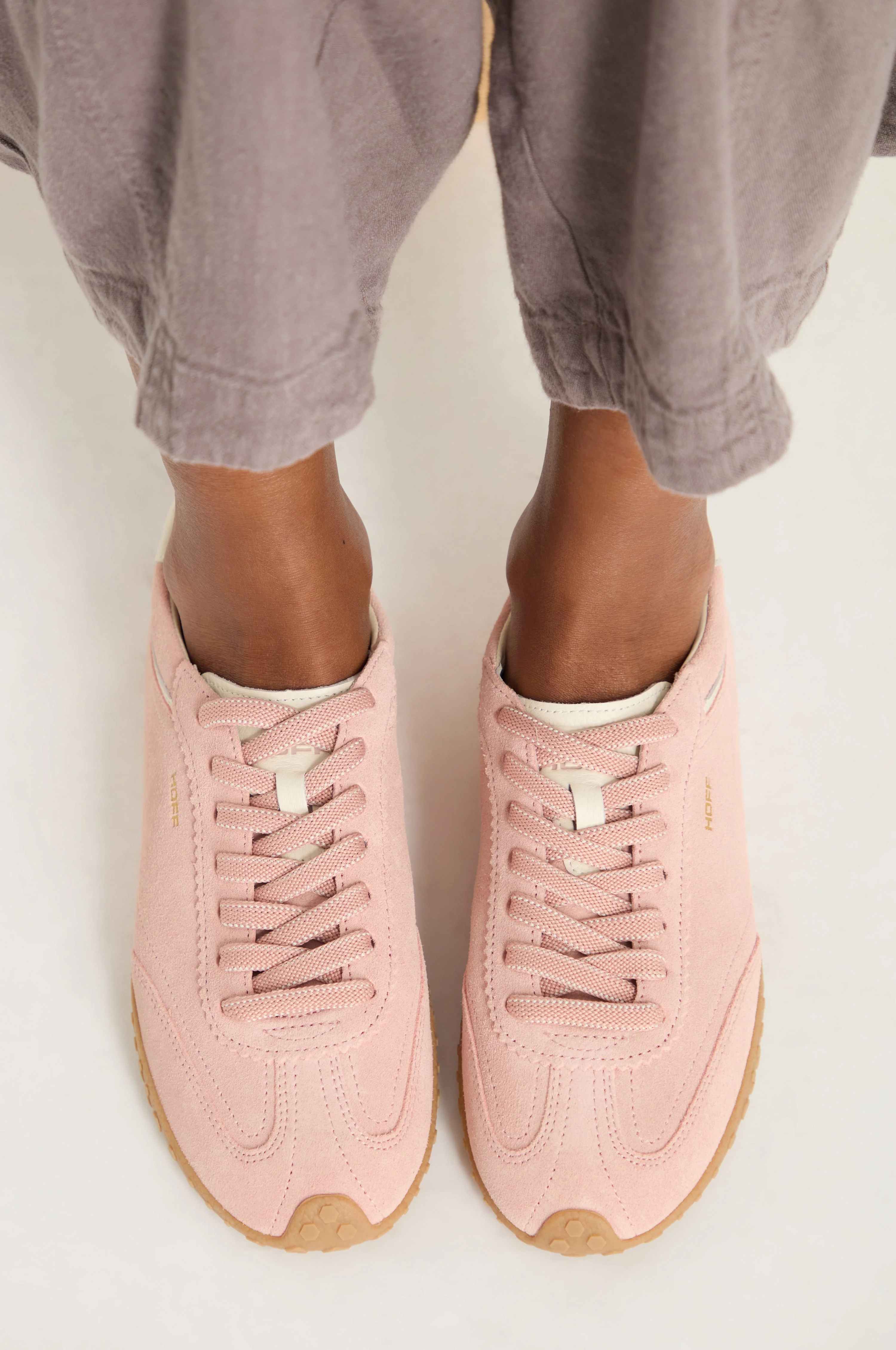 Bridge Rose Suede Trainers - Image 2