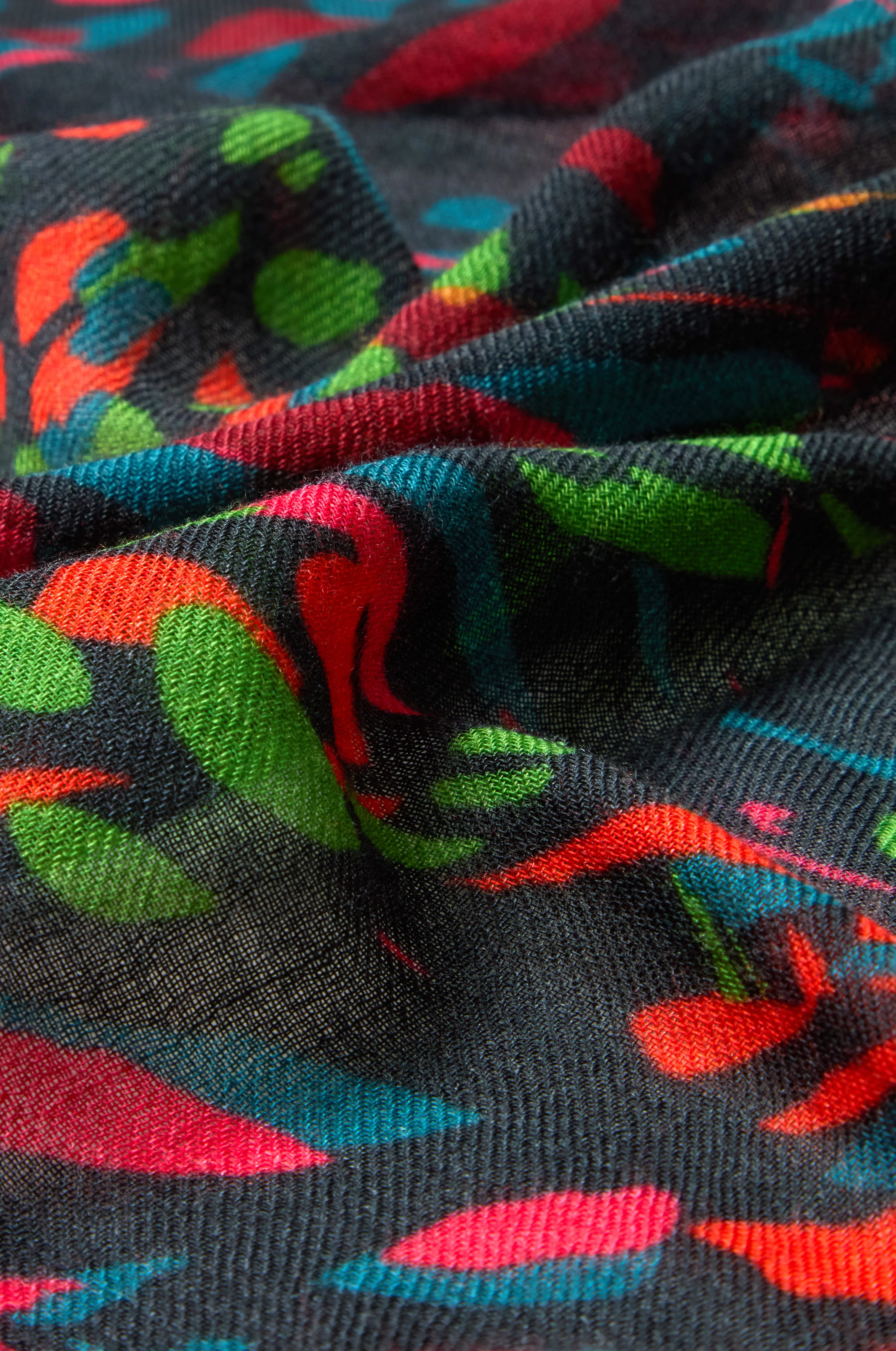 Skyfire Wool Silk Scarf - Image 5
