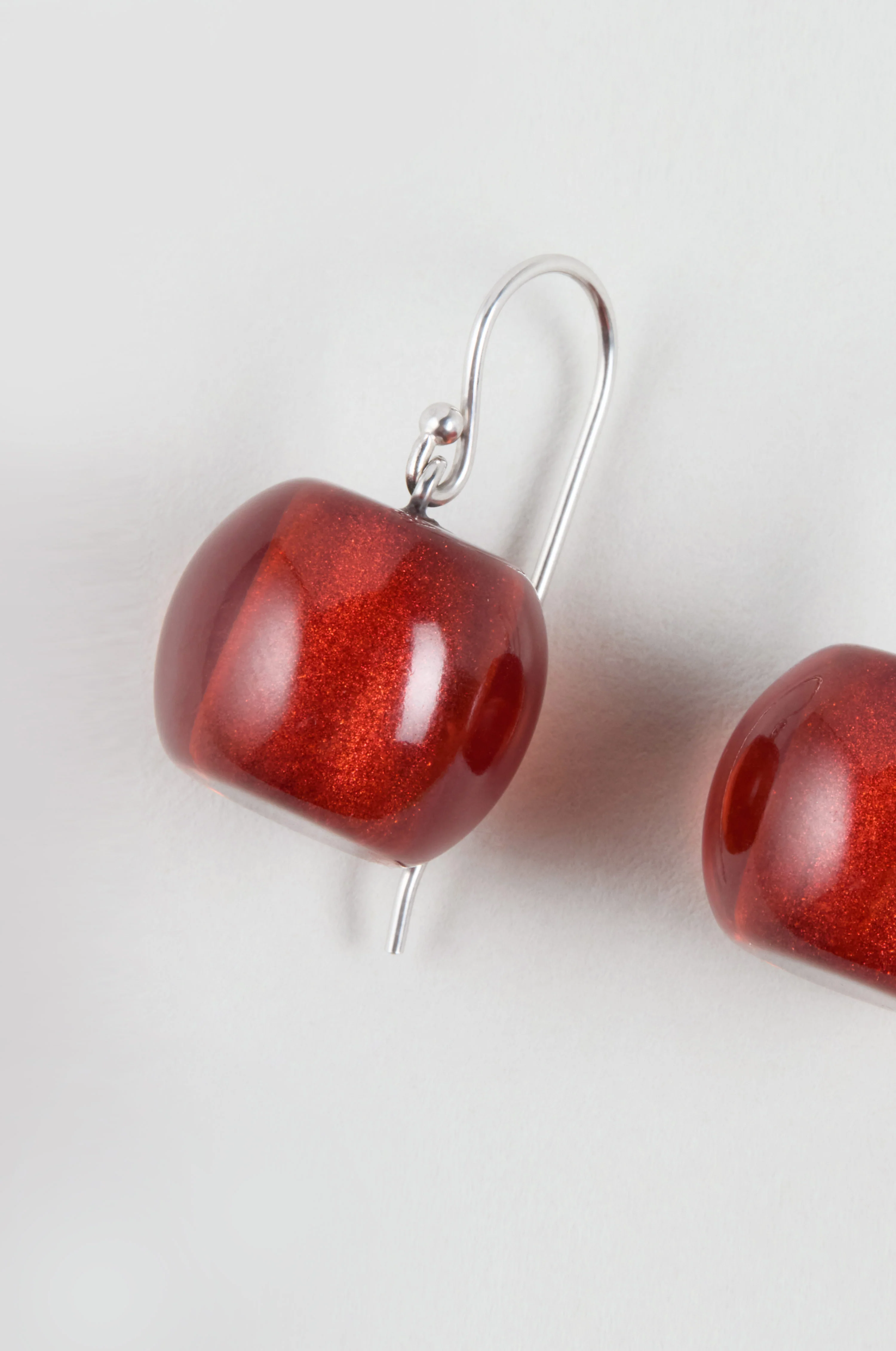 Colourful Bead Resin Earrings - Image 5