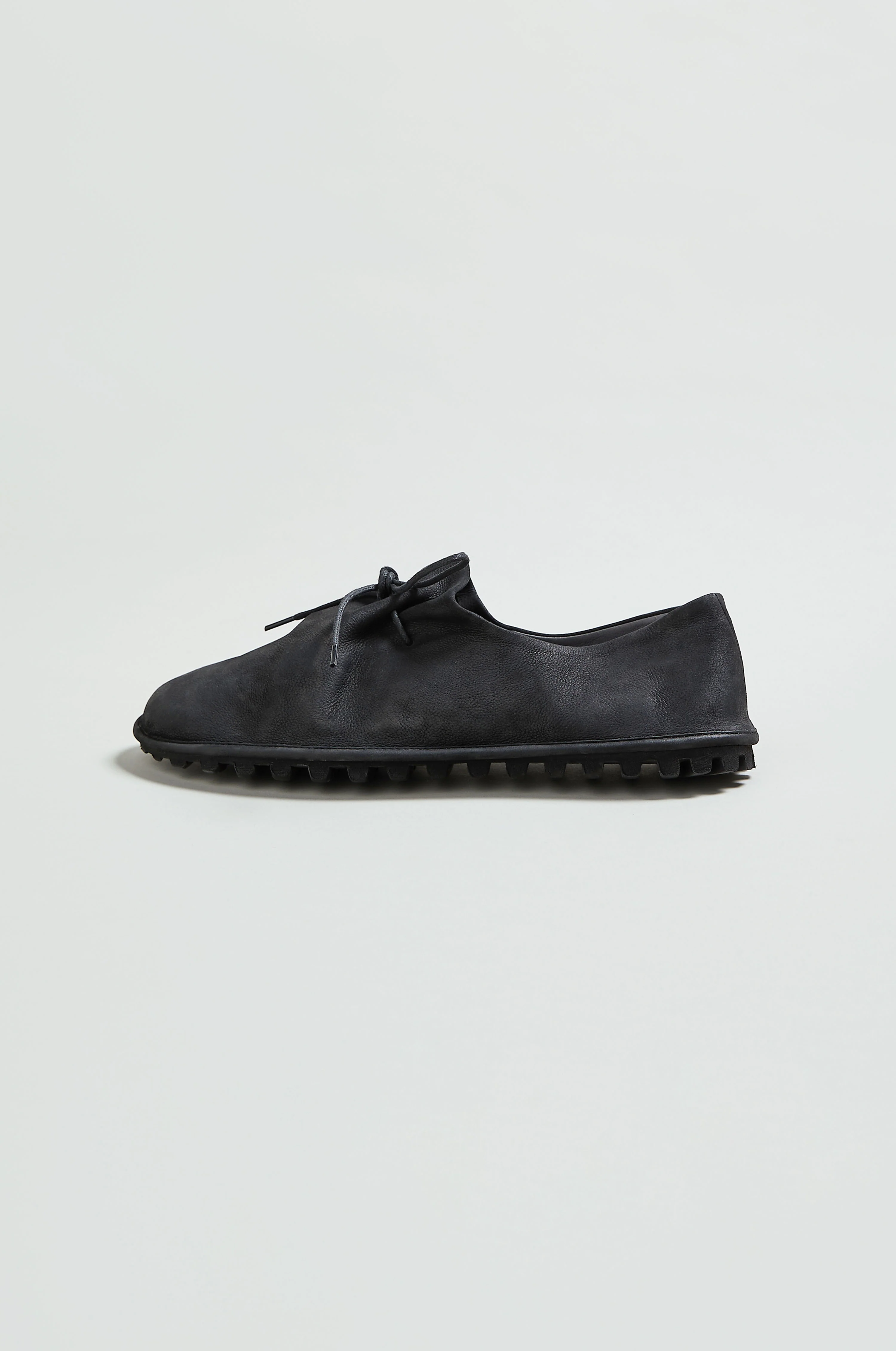 Crushed Leather Lace Up Shoes - Image 8