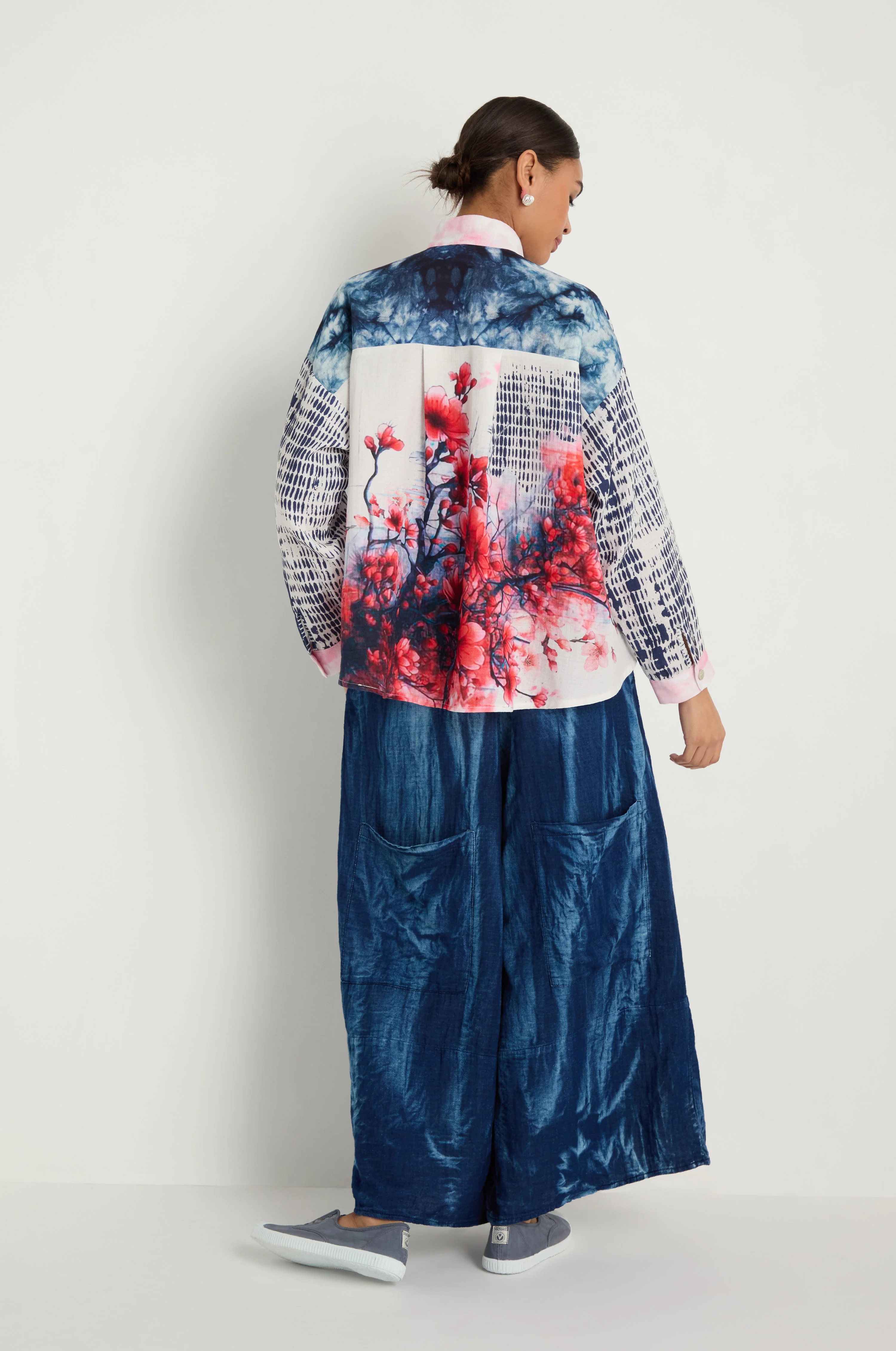 Floral Back Easy Shirt - Image 4