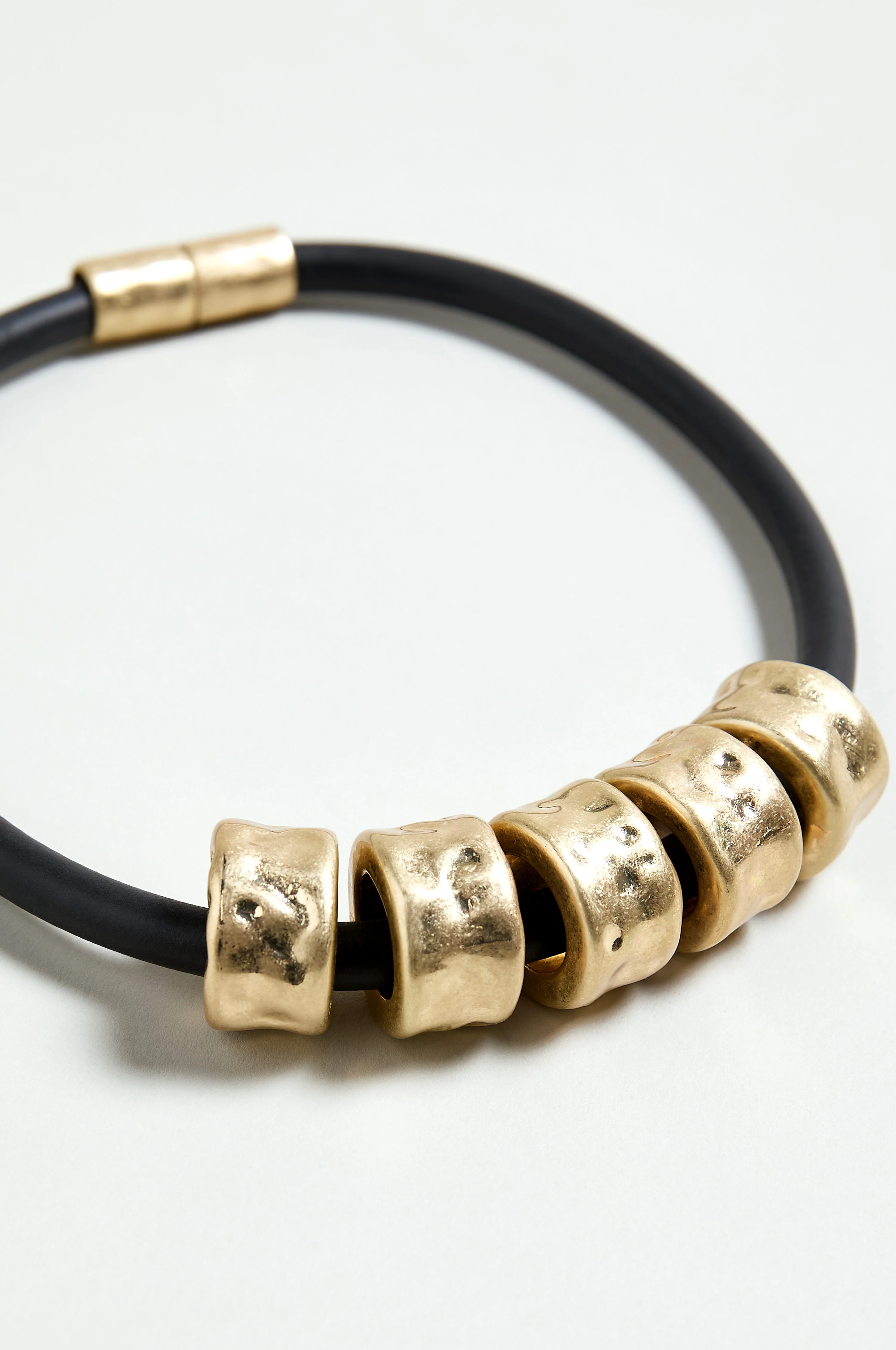 Hammered Cylinders Necklace - Image 3