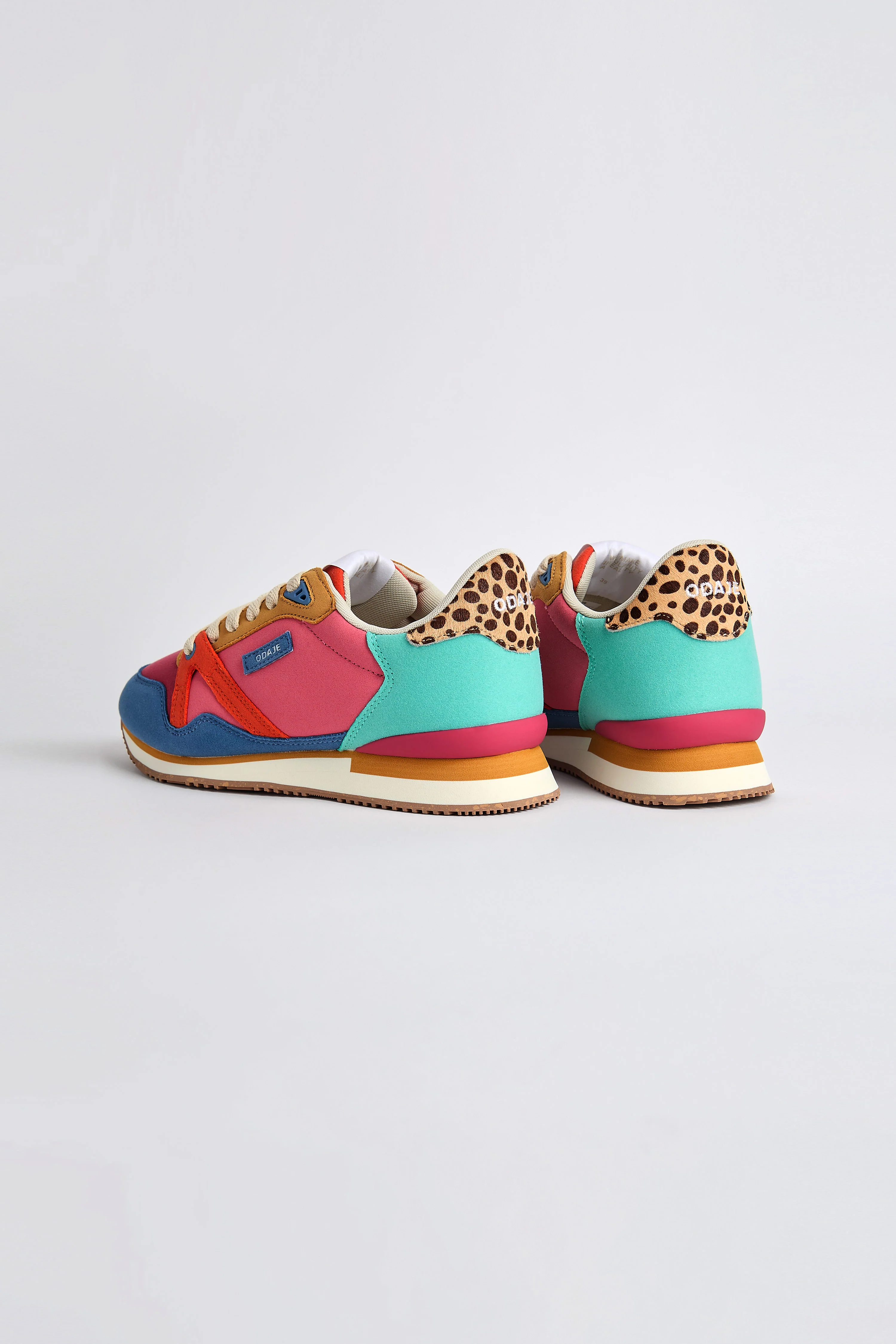 Leopard Detail Andree Trainers - Image 2