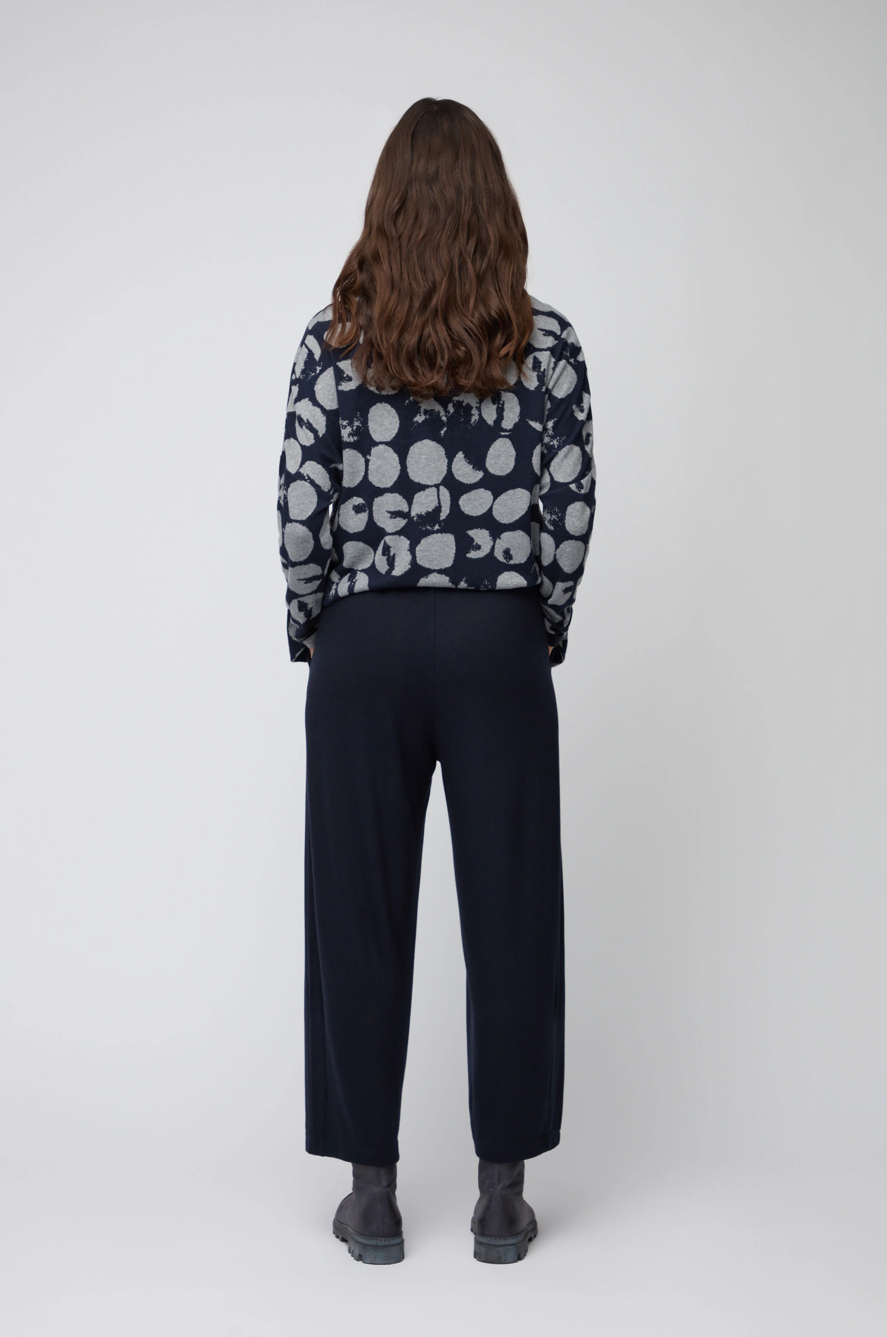 Luxe Viscose Jersey Bubble Trousers - Image 7