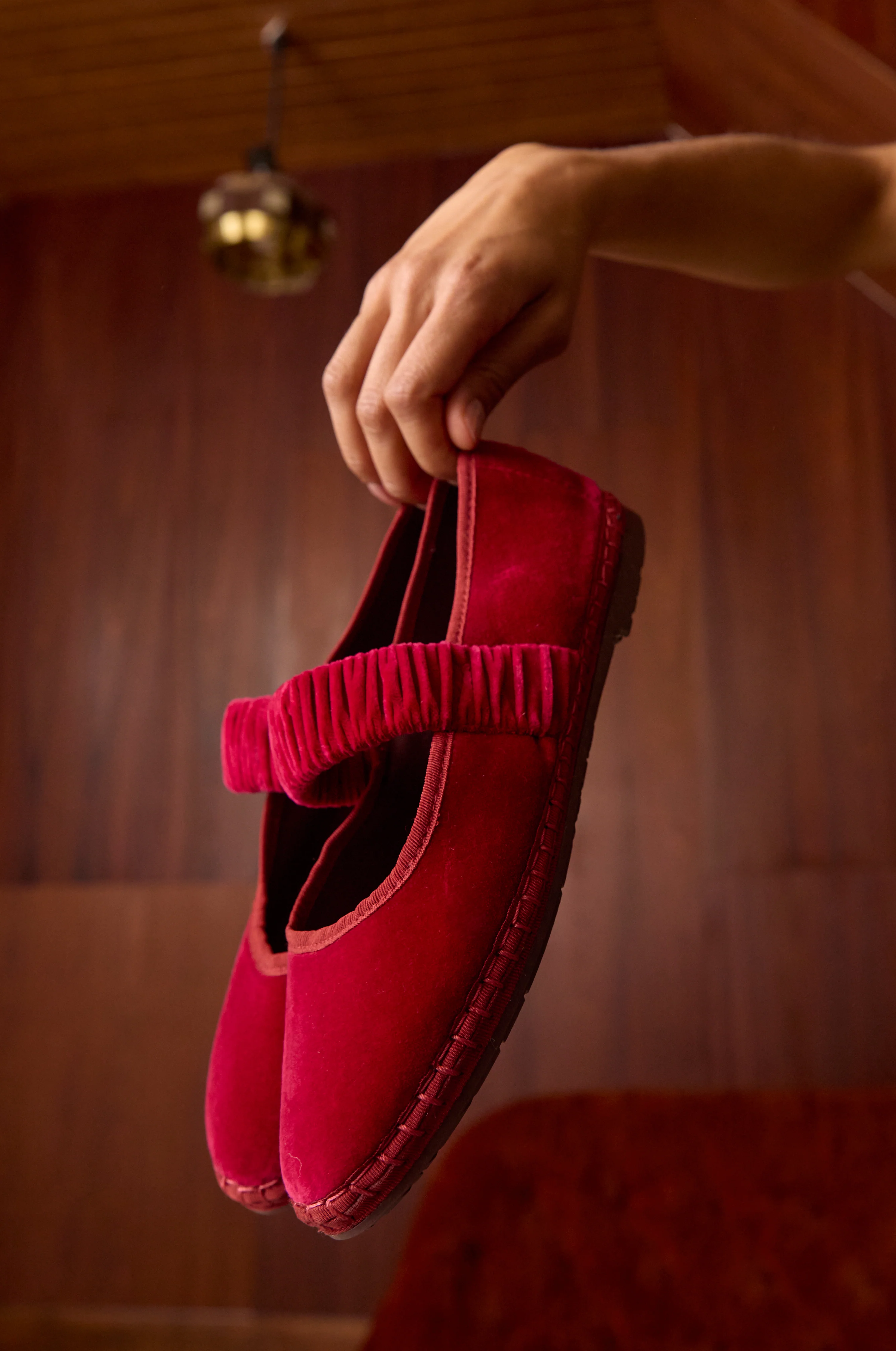 Mafalda Fuchsia Velvet Shoes - Image 5