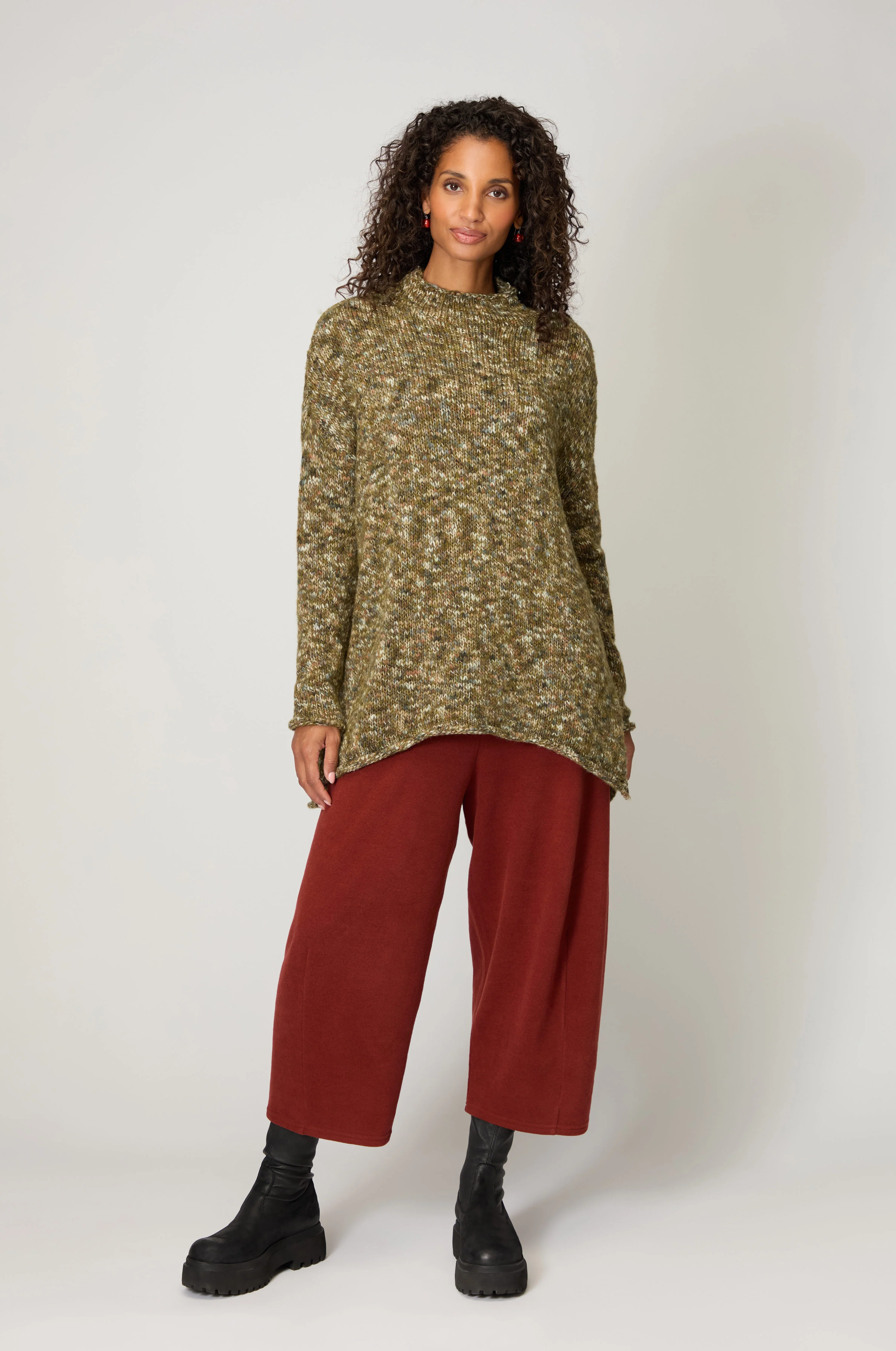 Marl Scoop Neck Knit - Image 3