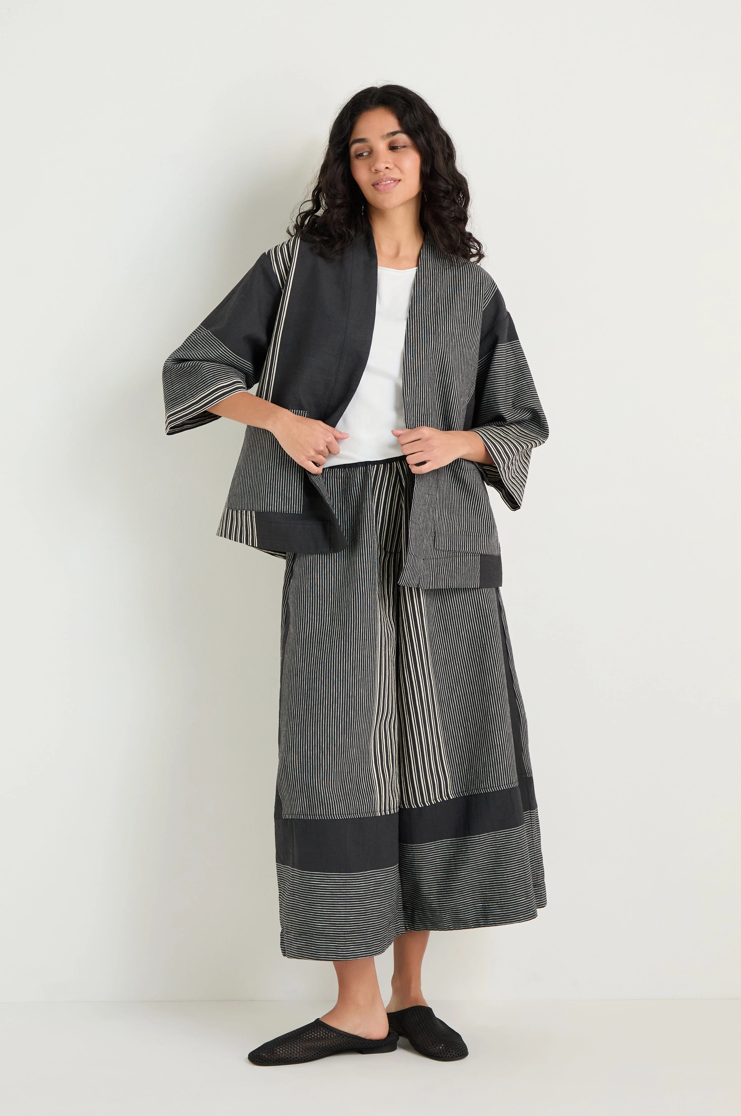 Mixed Stripe Easy Jacket - Image 3