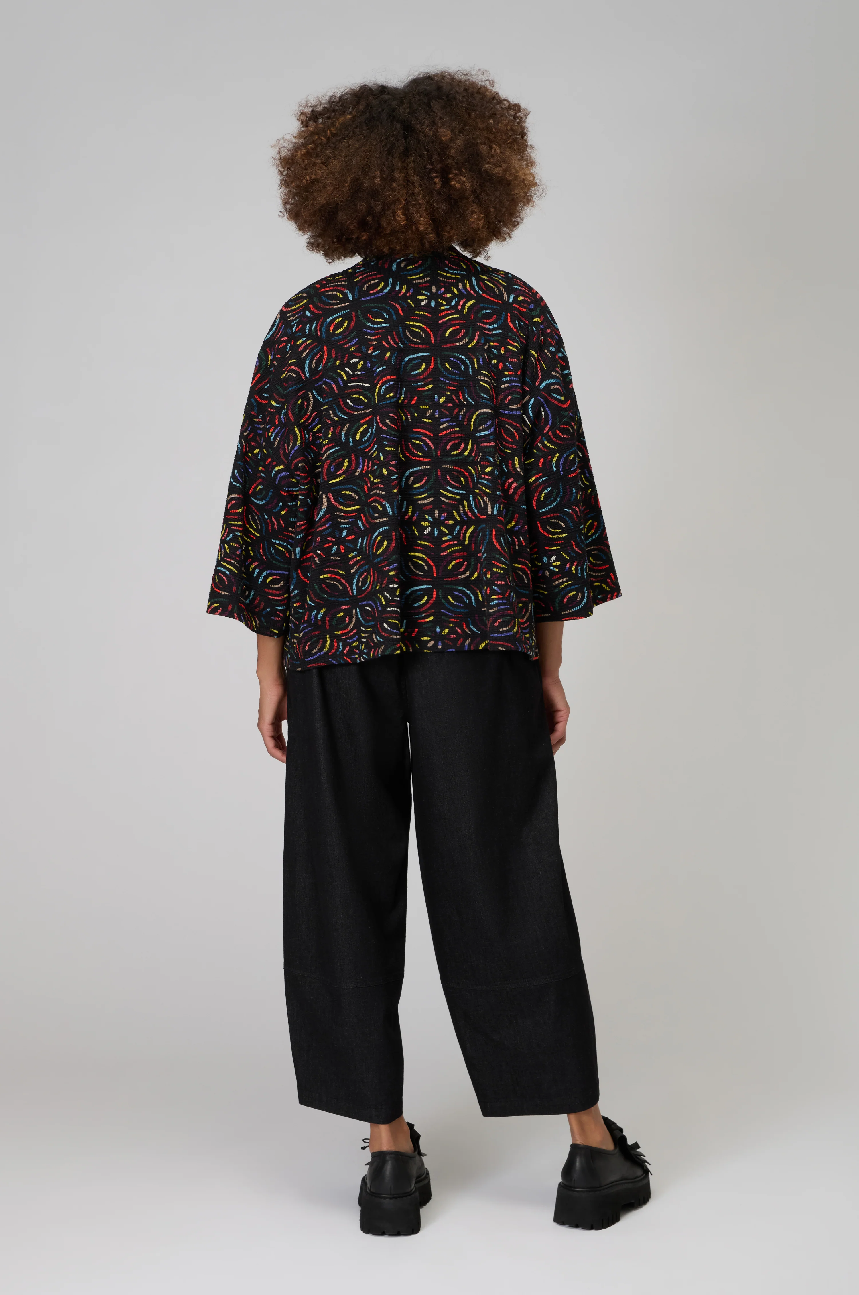 Mosaic Jacquard Jersey Jacket - Image 6