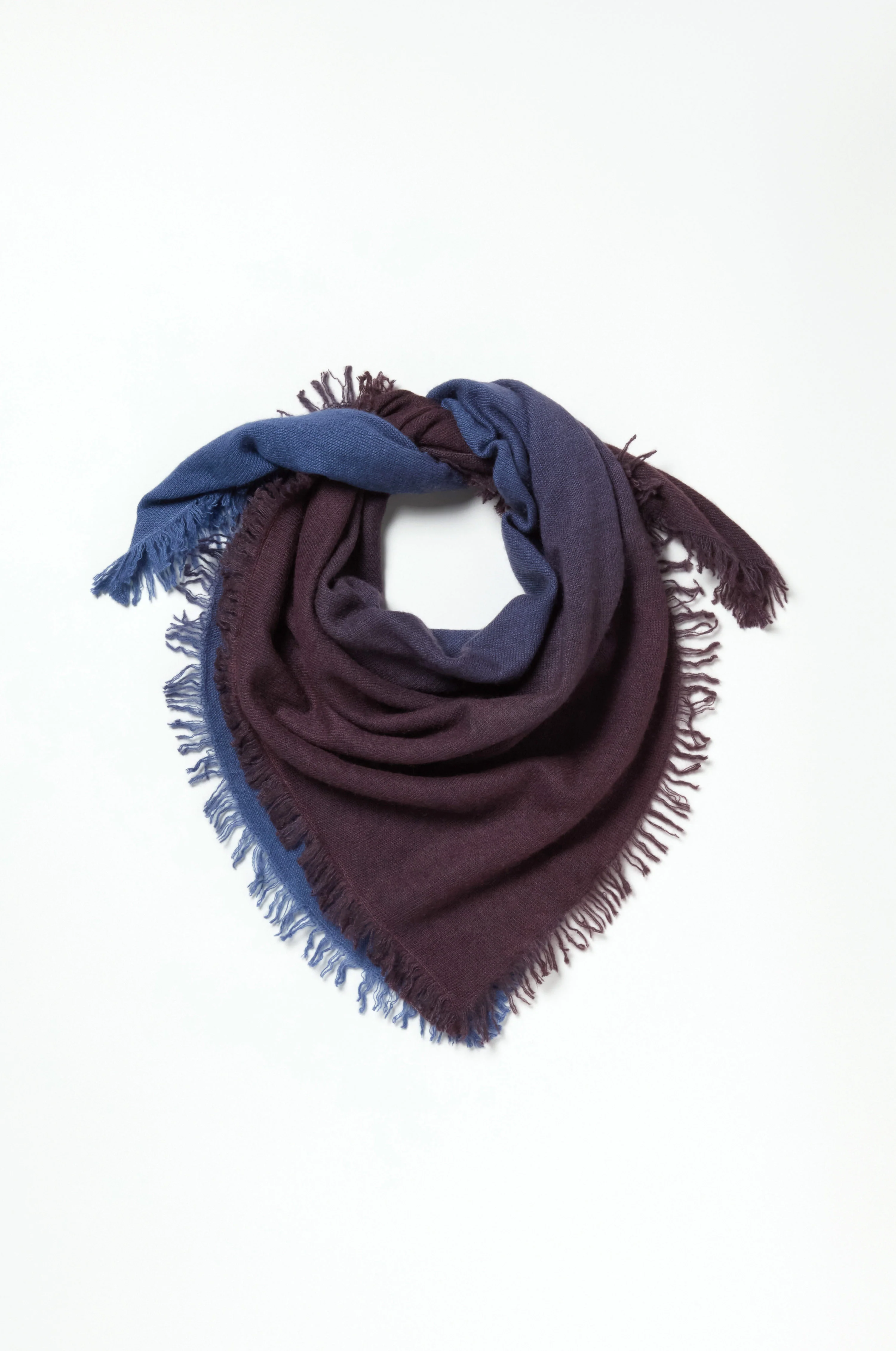 Ombre Cashmere Square Scarf - Image 17