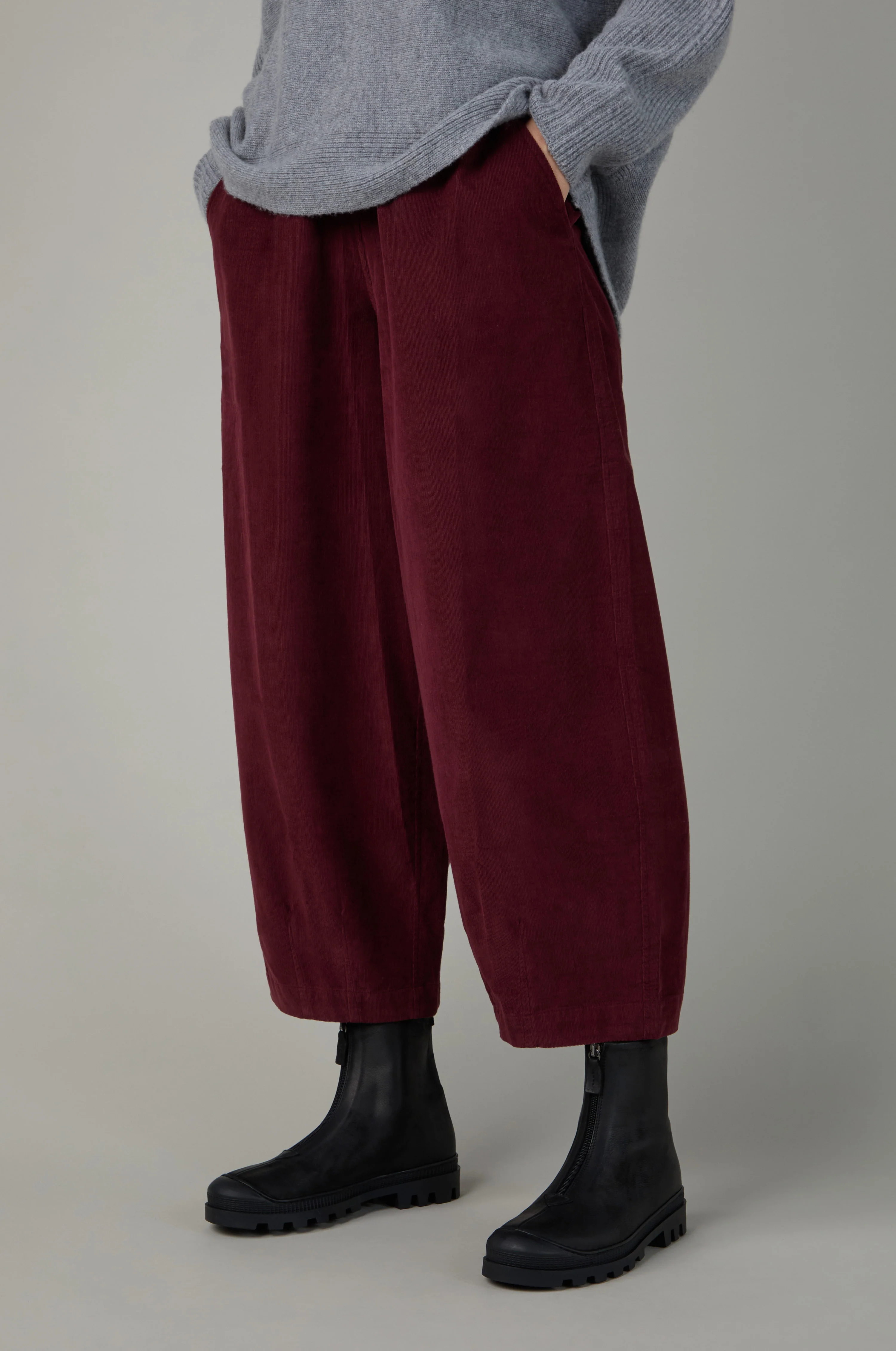 Pinwale Cord Bubble Trousers - Image 3