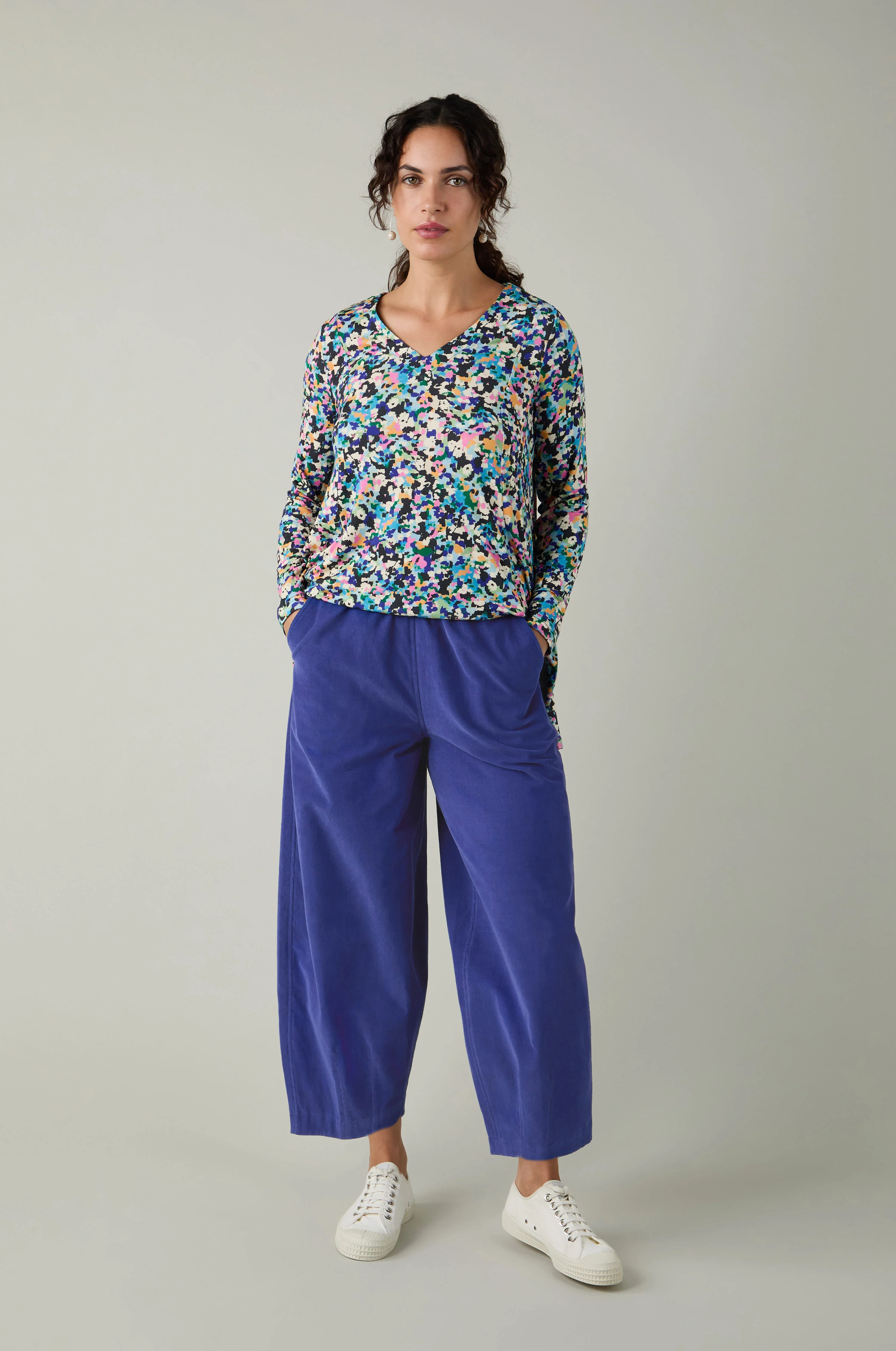 Pinwale Cord Bubble Trousers - Image 6