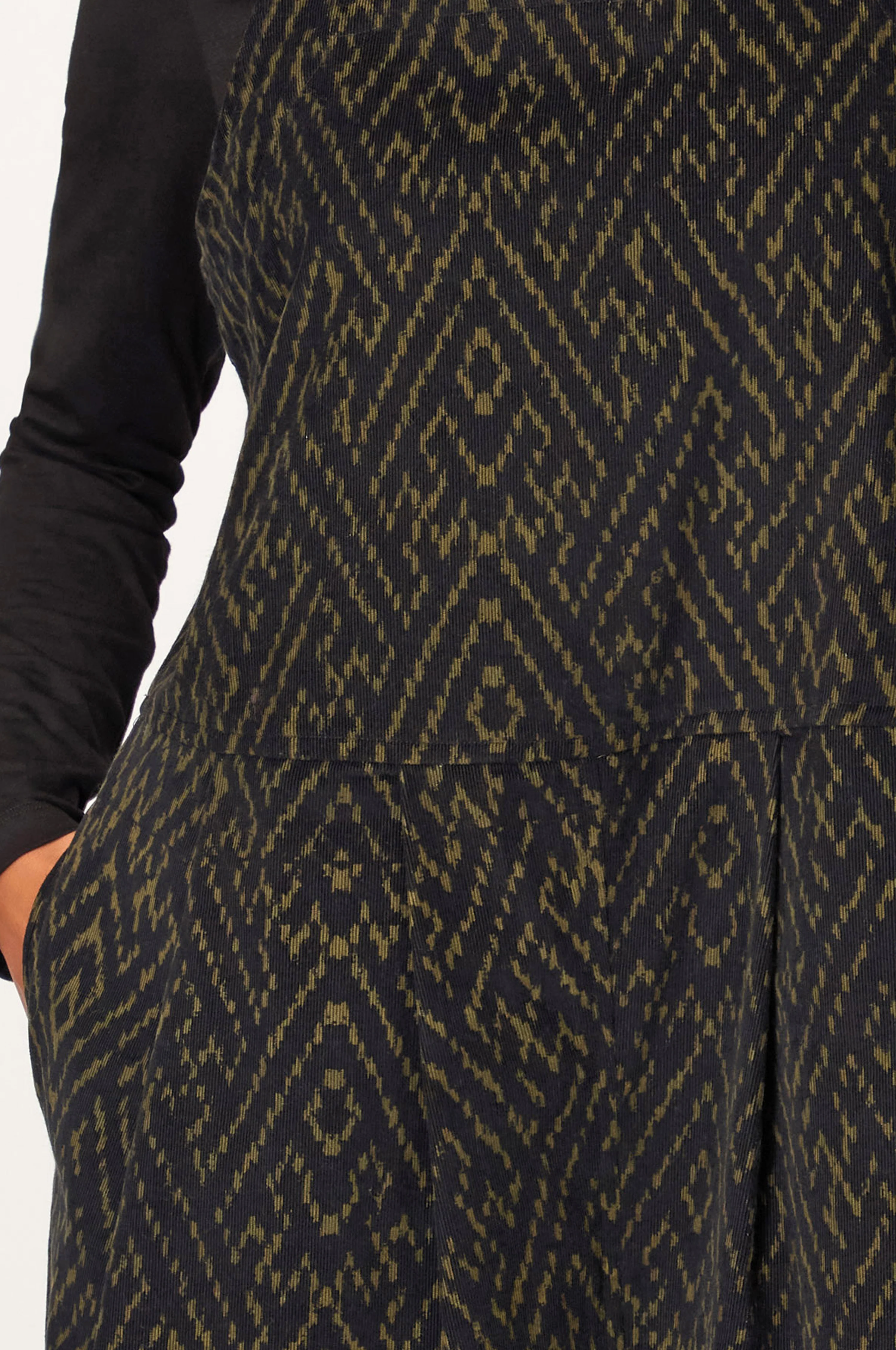 Ornate Textured Cord Jumpsuit - Image 5