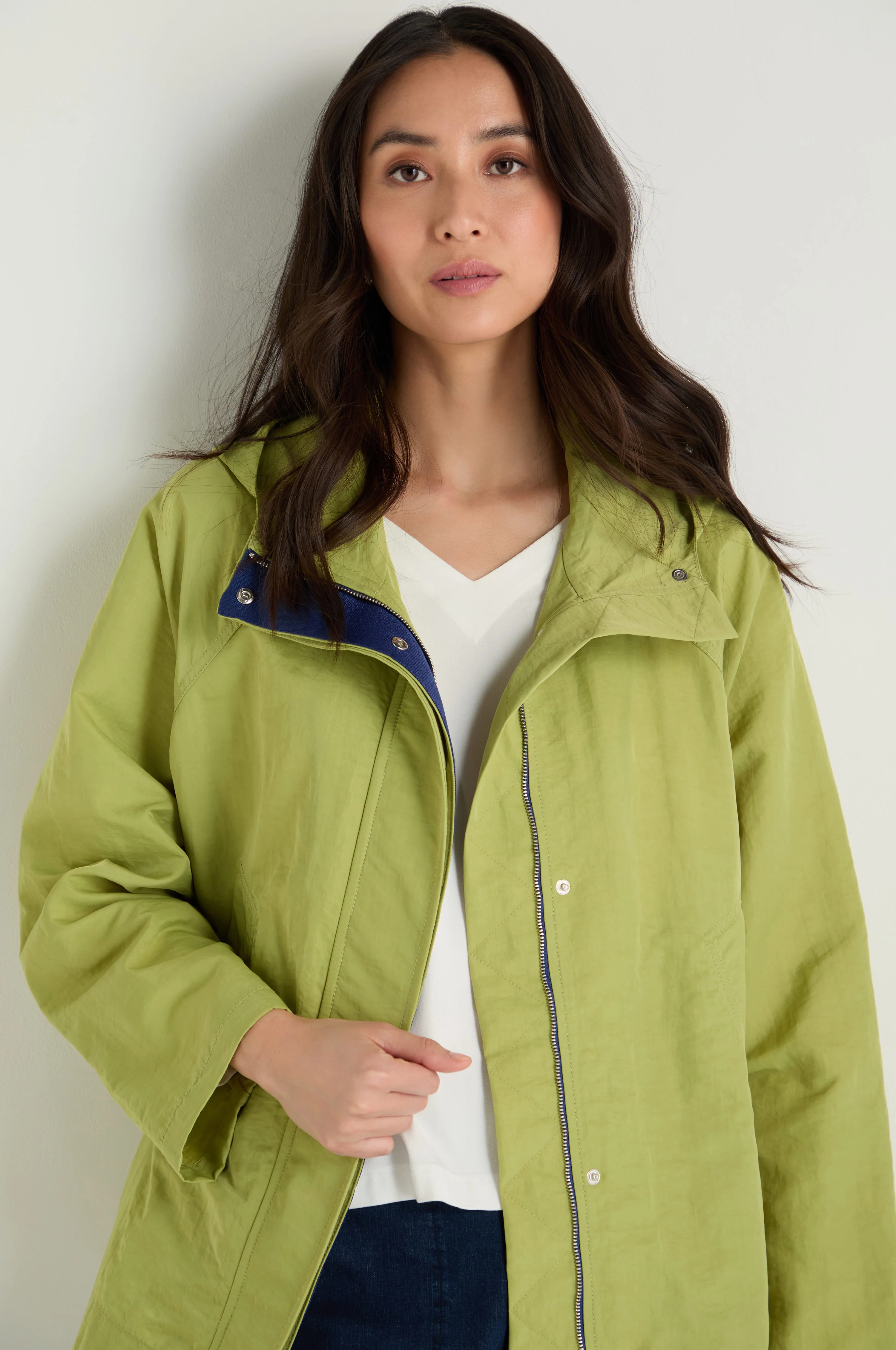 Showerproof Boxy Rain Jacket