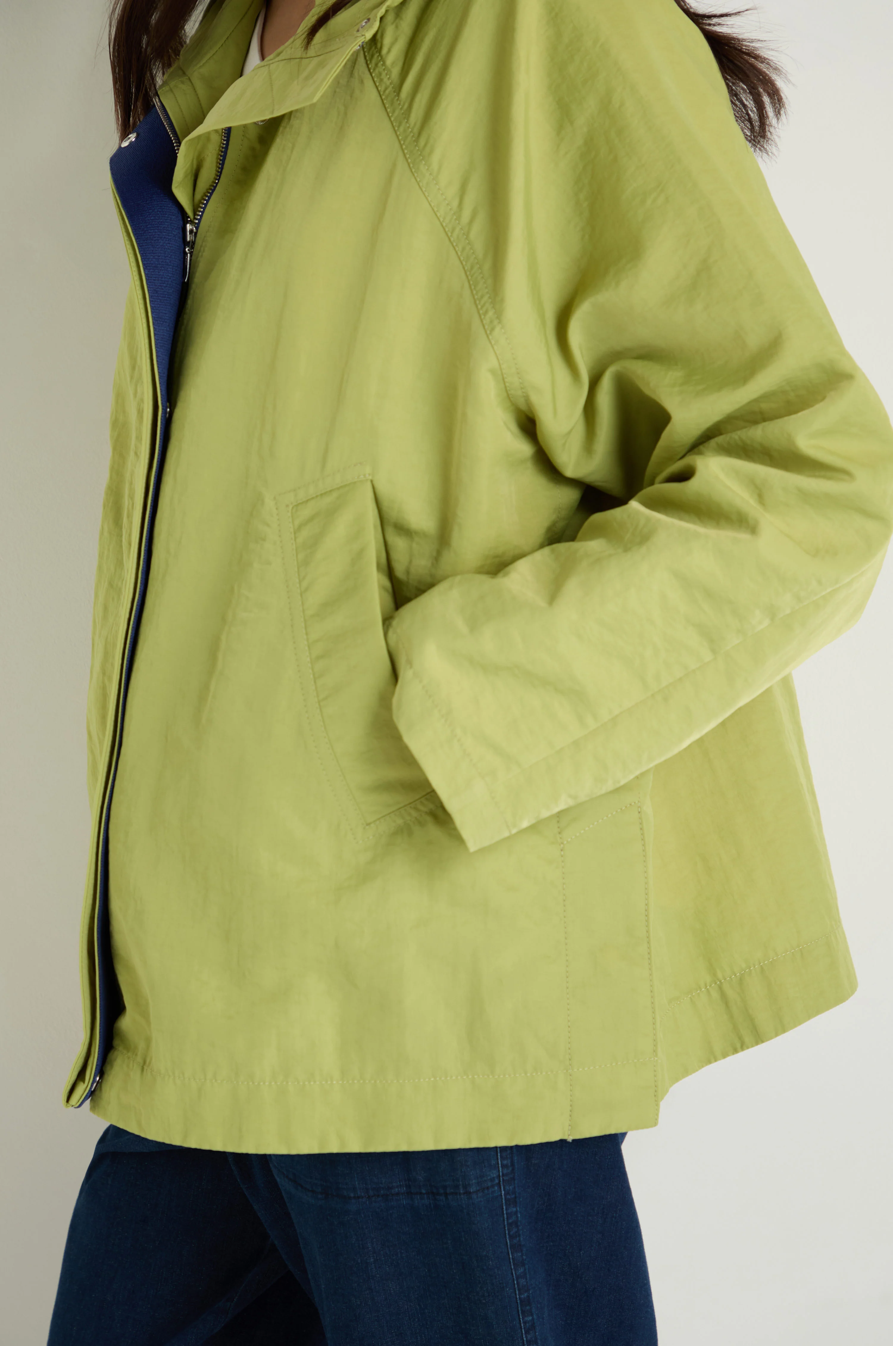 Showerproof Boxy Rain Jacket - Image 5
