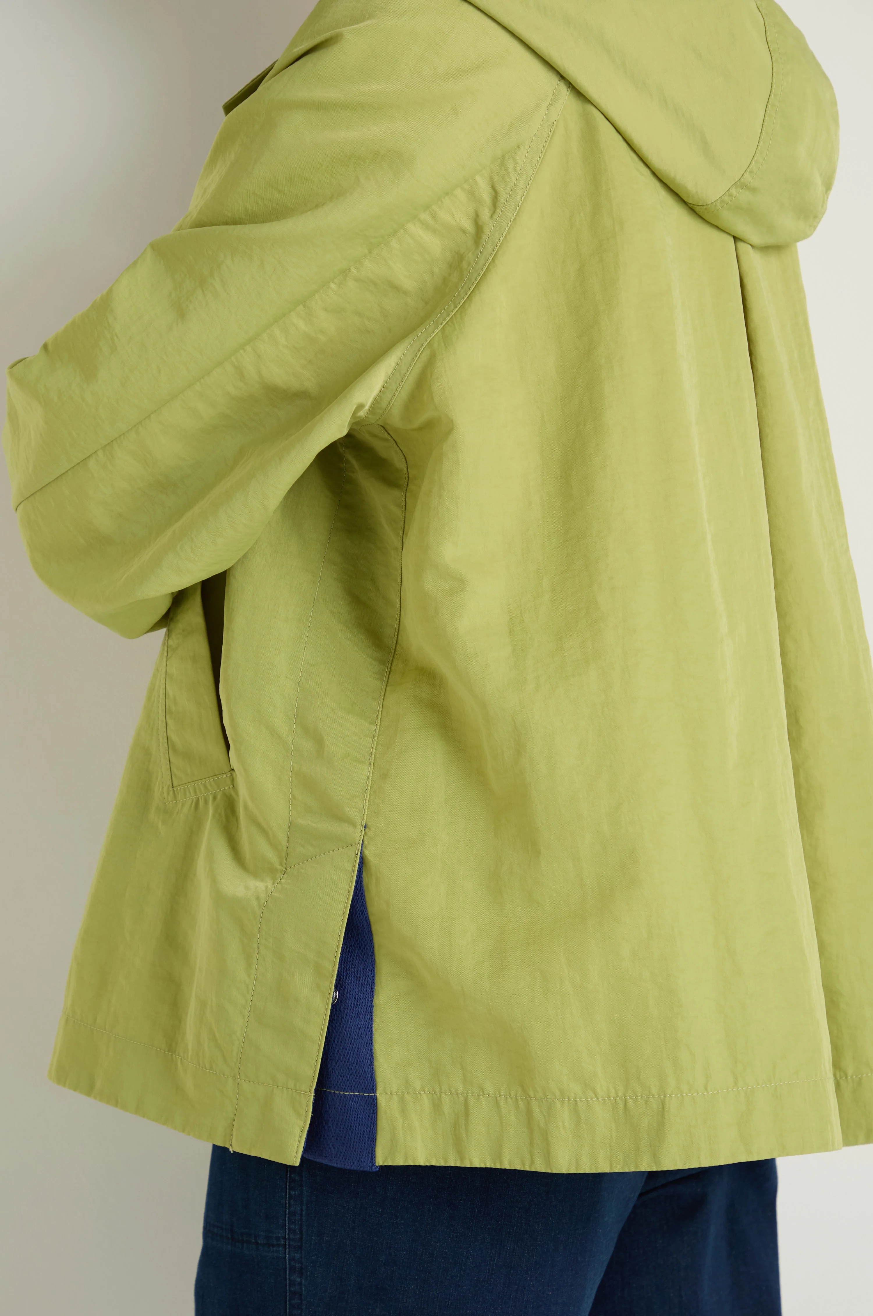 Showerproof Boxy Rain Jacket - Image 6