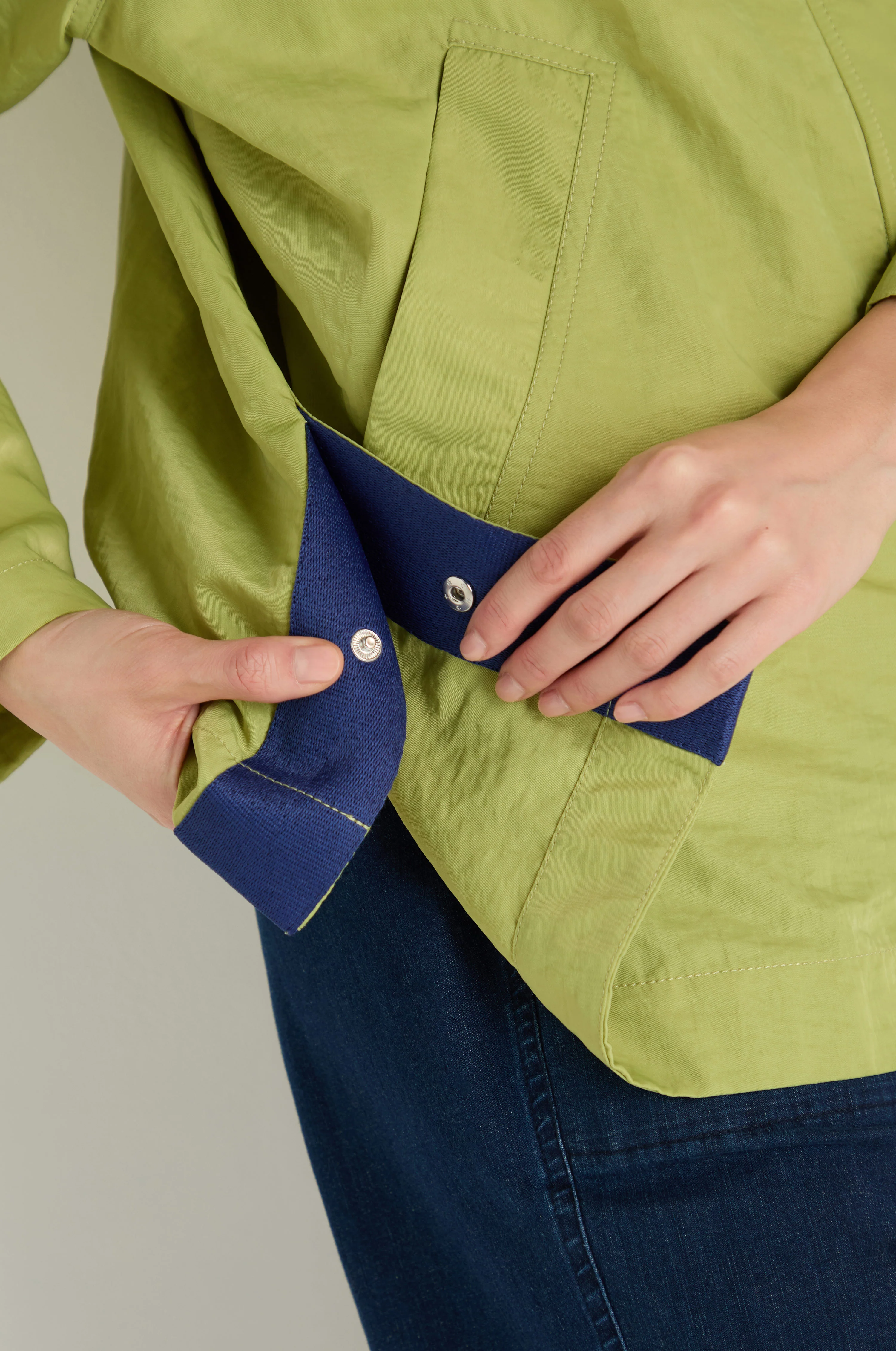 Showerproof Boxy Rain Jacket - Image 7