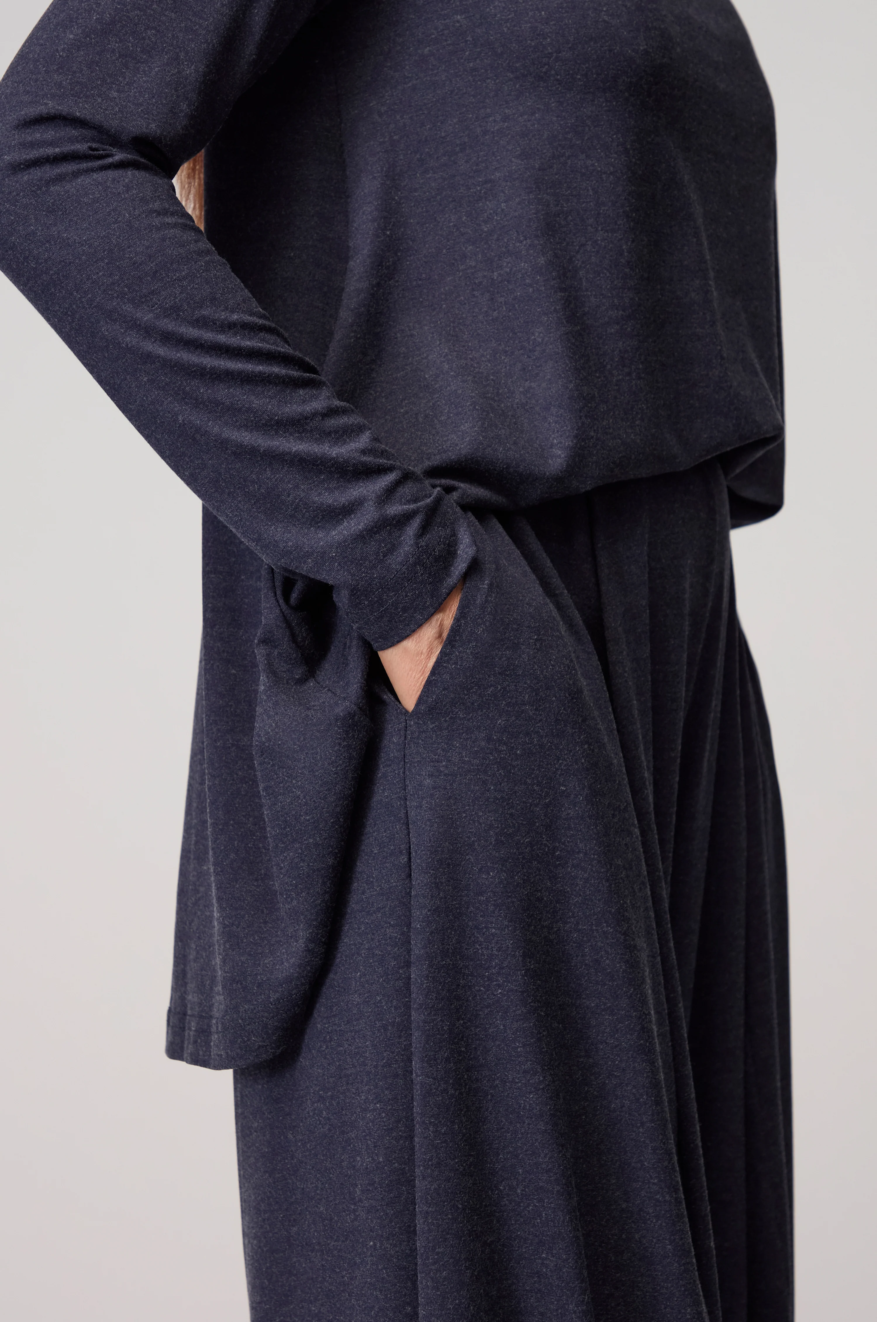 Soft Viscose Jersey Bubble Trousers - Image 5