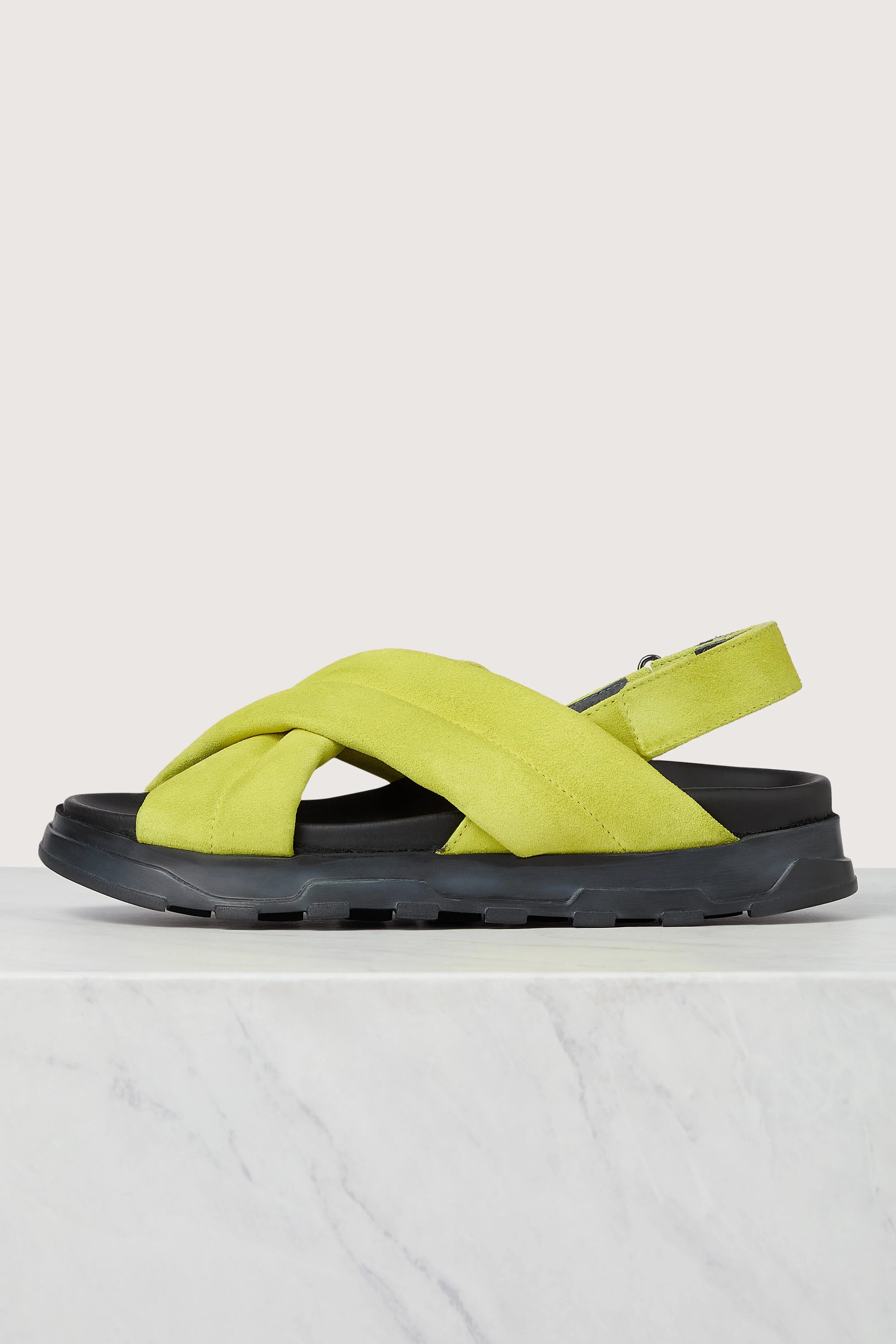 Suede Crossover Sandal - Image 7