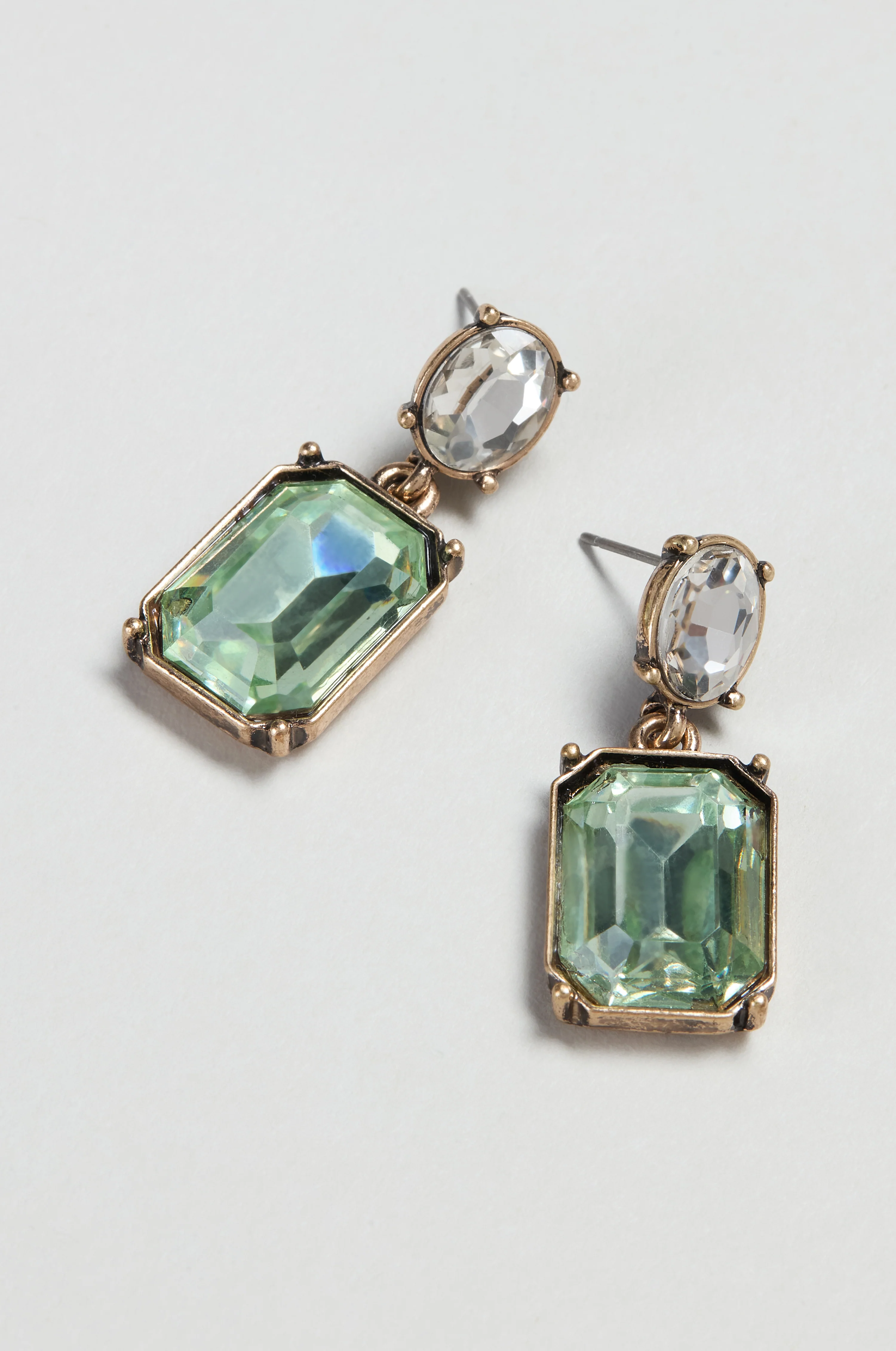Twin Gemstone Earrings - Image 13