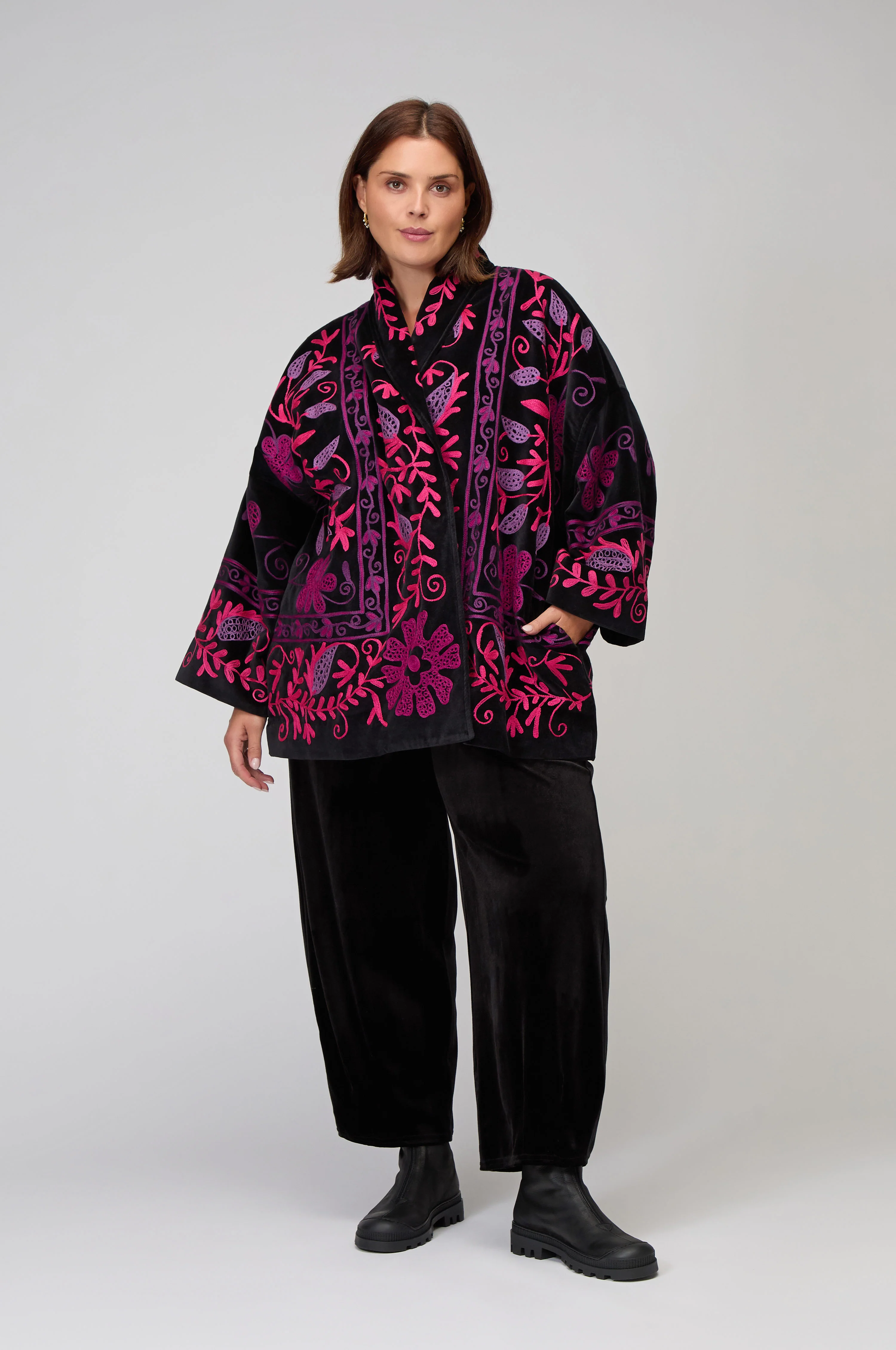 Winter Embroidered Jacket - Image 4