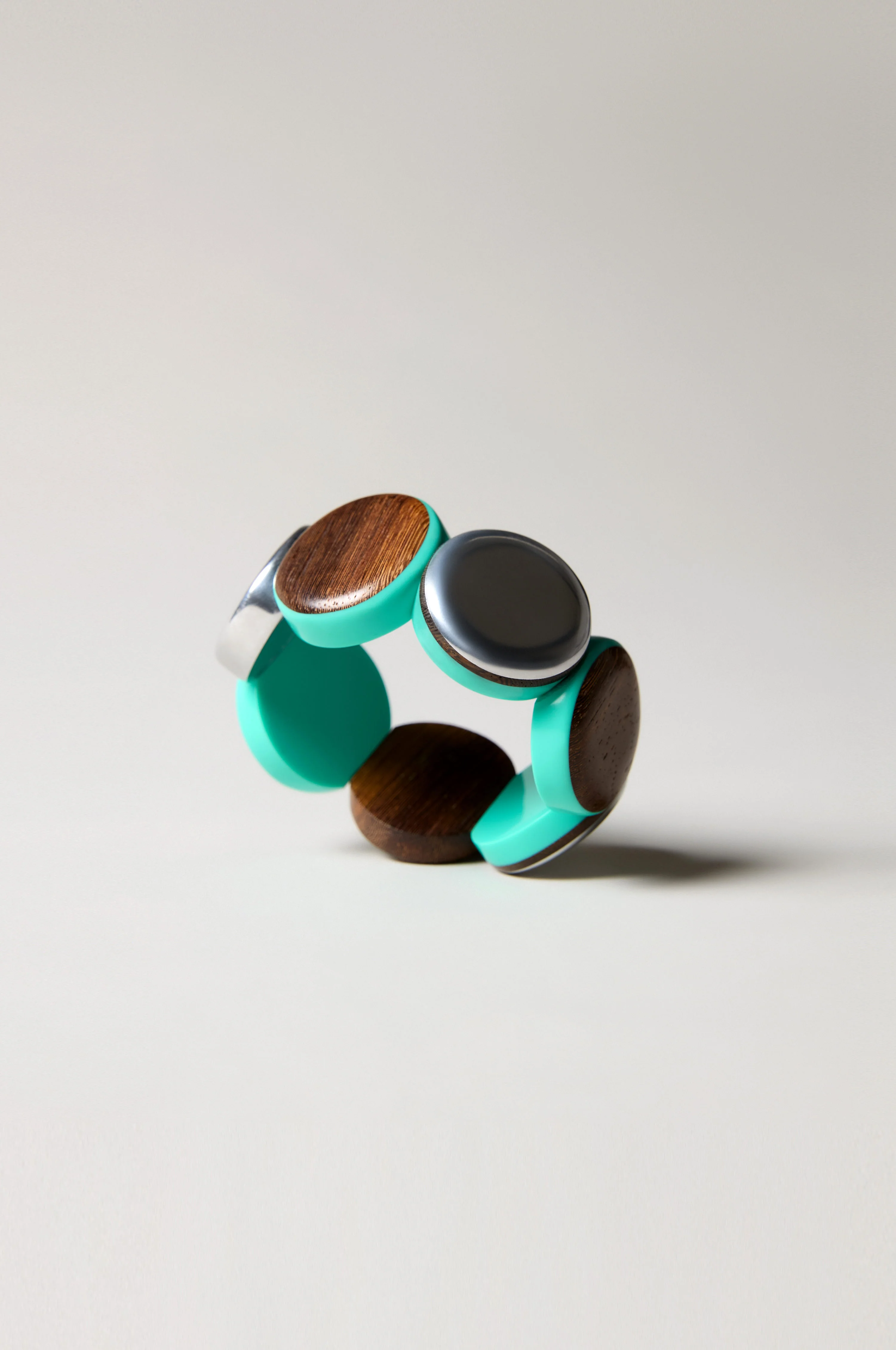 Wooden Spheres Bracelet - Image 3